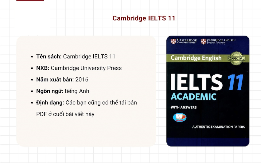 Review Sách Cambridge IELTS 11 chi tiết